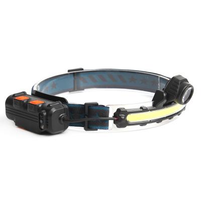 China Emergency / Working Led Sensor Headlight USB Power Display Head Torch For Camping Led Rechargeable Head Lamp Light for sale