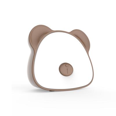 China Modern Lovely Cute Bear USB Rechargeable Built-in 1200mAh 5W Battery Built-in Bedside Lamp Led Night Light For Children for sale