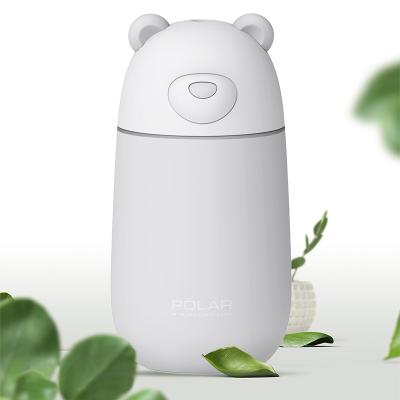 China Creative Mini Portable Essential Oil Diffuser Car Bear Humidifier Air Purifying Atomizer for sale