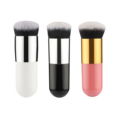 China Smudge Brush Amazon New Single Professional Foundation Brush High Quality Cosmetics Brush Flat Top Makeup Brush Private Logo In Stock for sale