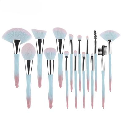 China Flat Brush Synthetic Professional  Flat Top Kabuki Foundation Brush Blending Mineral Powder Buffing Stippling Makeup Brushes for sale