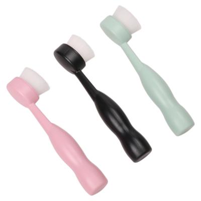 China Protable cleaning brush Facial Washing Brush Cleaner Usb Rechargeable Sonic Face Clean Brush Vibrating Spinning Facial Cleansing Brush for sale