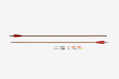 China Identiteitskaart 245“, 6.2mm 204“, 5.18mm van de het Patroonkoolstof van Schors Houten Korrels van het Boogschietenpijlen Stekel 250/300/340/400/500/600 Te koop