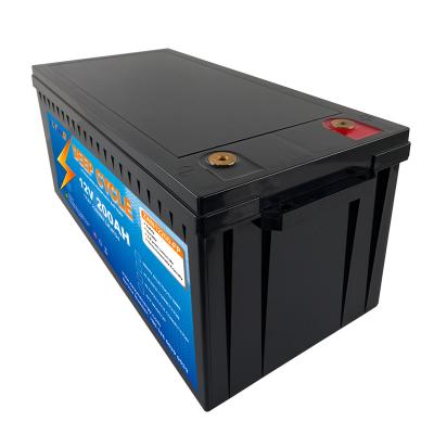 China 12v 200ah grade lithium battery portable home lifepo4 automotive solar lithium ion battery for sale