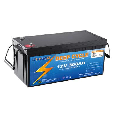 China 9.6kwh portable energy storage lithium solar battery 12V 200ah 300ah lithium ion battery cell lifepo4 for sale