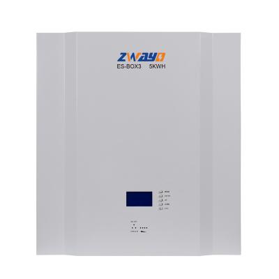 China Support 8 Units In Parallel 5kw Solar System Solar Plant For Home 24V 48V Powerwall LiFePO4 Lithium Battery Pack Solar System Hybrid Lithium Ion Battery for sale