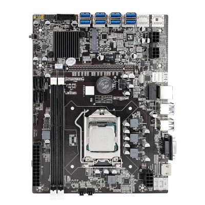 China Easy Installation 8usb B75 Motherboard With Cpu Instead Of 8gpu B250 Mainboard Lga 1155 Expert Desktop DDR3 Motherboard for sale