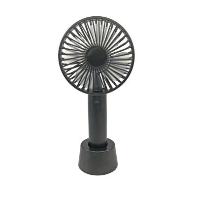 China Mini Fan Portable Handheld Air Fan Summer Hot Selling USB Rechargeable Auto Table USB LED Display Small Fan for sale