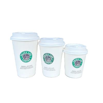 China Export Recyclable Disposable Double Wall Cardboard Reusable Coffee Cup For Paper Logo for sale