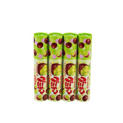 China Hot Sale Biodegradable Custom Printed Paper Empty Round Paper Tube Food Cardboard Boxes Packaging for sale