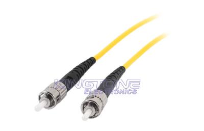 China Singlemode Zipcord ST to ST Fiber Optic Patch Cord 5.3 / 125 um Fiber Optic Accessories zu verkaufen