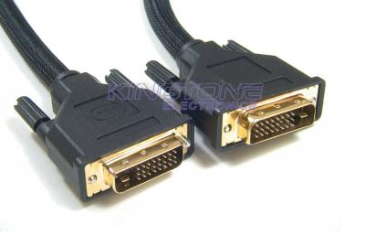 China Digital Single DVI Cable 7×0.127mm Silver Plated Copper or Tin Plated Copper 28AWG for sale