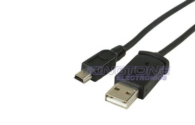 China USB 2.0 Copper Conductor with Silver-Plated or Tinner-Plated USB Cable for sale