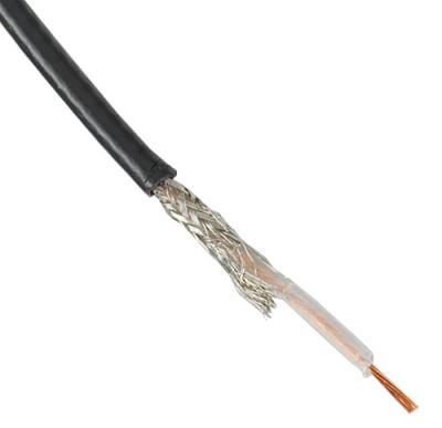 China RG 174 Coaxiale Kabel 7 Koperen geleider × 0.17mm met 95% Ingeblikt Kopervlechten Te koop