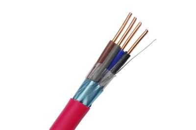 China Cable protegido de 0.22mm2 FRLS con el conductor de cobre desnudo para el sistema alarma de incendio en venta