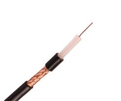 China Stevige PE RG59 Coaxiale Kabel 0.64mm van kabeltelevisie het Naakte Jasje van pvc van de Koper95% CCA Vlecht Te koop