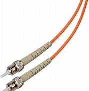 China Fiber Optic ST to ST Patch Cord 62.5 / 125 μm Simplex for Telecommunication for sale