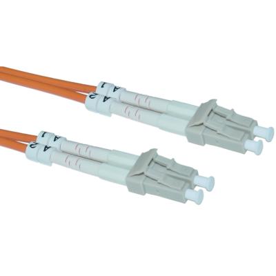 China Duplex LC to LC 50 / 125 μm Fiber Optic Patch Cord for CATV / FTTH / LAN for sale