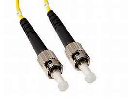 China Simplex ST to ST Fiber Optic Patch Cord 9 / 125 μm Singlemode for FTTH for sale