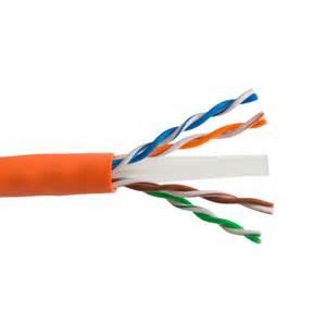 China El cable 4 de la red de UTP CAT6 empareja el conductor de cobre sólido de 23 AWG con la chaqueta de LSZH en venta