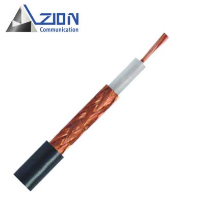 China Cobre desnudo trenzado del cable coaxial de MIL-C-17 RG58 con A.C. la trenza para los militares en venta