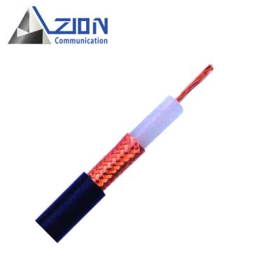 China Cobre desnudo trenzado del cable coaxial de MIL-C-17 RG213 con A.C. la trenza para los militares en venta