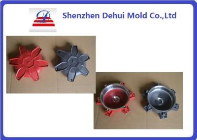 China Electric Motor Housing Die Casting Parts With Red Painting Finish for sale