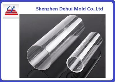 China Lighting Shade Plastic Extrusion Profiles Complex Clear Acrylic for sale