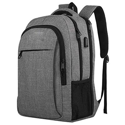 China Durable Waterproof Business Notebook Travel Laptop Backpack with USB Port Water Resistant College School Computer Filling Bag for Women/Men for sale