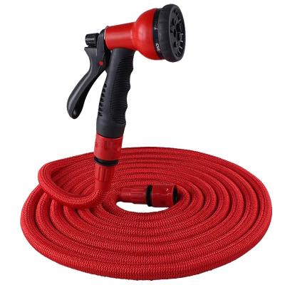 China Wear Resistant Custom Length Garden Reel Hose Cloth PVC Garden Hose With Expanding Brass Fitting for sale