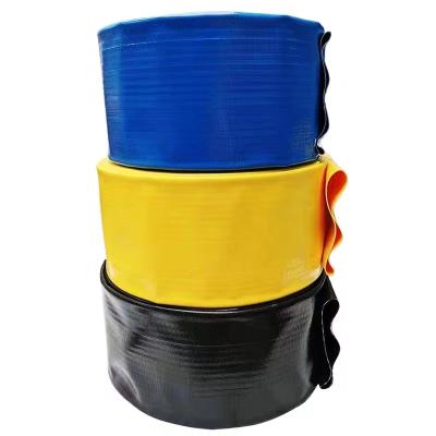 China Wear Resistant High Quality PVC Pressure Layflat Hose Water Irrigation Hose (2/3/4bar) for sale