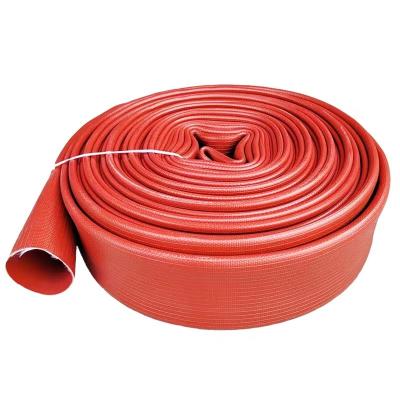 China High Performance Transport Agriculture Irrigation Liquid Fire Extinguishing TPU Pattern Flat Discharge Hose Free Sample for sale