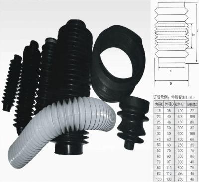 China Flexibility Parts Auto Rubber Mechanical Parts Rubber Products for sale