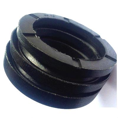 China Manufacture FKM high temperature resistant v-type fabric reinforced bundle rubber seals for sale