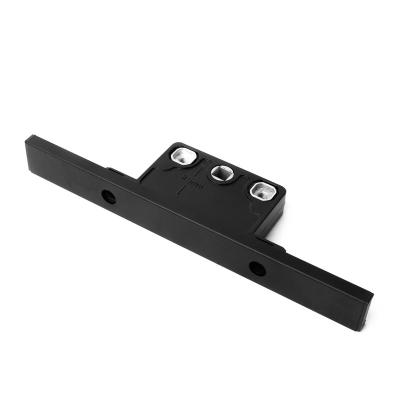 China High dimensional stability for complex shapes & Thin Walls Aluminum Window Hardware Accessories Controls Parts Shaft 25mm Drive Gearbox Black Two Way Window Lock for sale