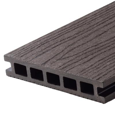 China Anti-Slip Durable Waterproof WPC Panel Wood-Plastic Flooring Decking Durable WPC Composite Decking for sale