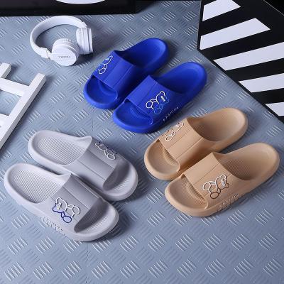 China New Men's Fashion Thick Leisure Summer Slippers Comfortable Home Men's Slippers Non-slip Soles Cushioning Slippers for sale