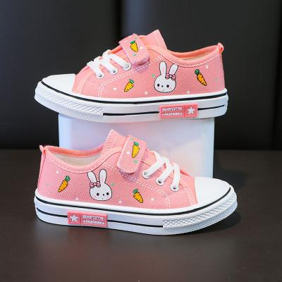 China 2022 New Spring Children's Shoes Girls' Breathable Shoes Board Girls' Low Top Shoes for sale