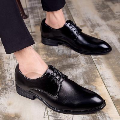 China Waterproof Men's Business Casual Dress Summer Youth Youth Led Dress Men's Shoes Fashion Wedding Shoes for sale