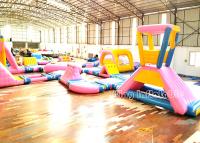 中国 排他的な浜の膨脹可能な水は湖子供のための浮遊水ゲームを駐車します 販売のため