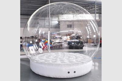 Κίνα Φουσκωτό Φωτογραφικό Θάλαμο Snow Globe με Φώτα Led Ανθρώπινου Μεγέθους Blowing Snow προς πώληση