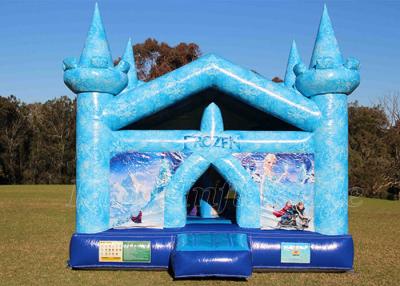 China Frozen Inflatable Bouncer Bouncy Castle Commercial PVC Bounce House For Kids Party for sale