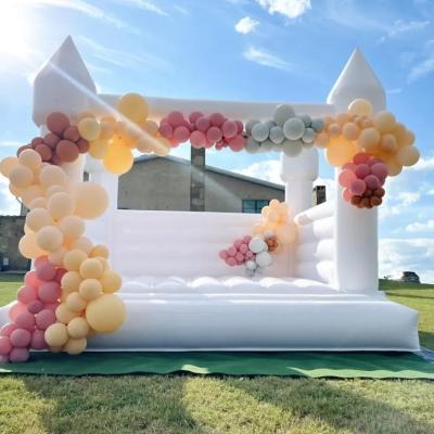 China Bounce House Kids opblaasbaar Bounce House Spring kasteel voor kinderen Pastel Bounce House opblaasbare bruiloft bouncer Te koop