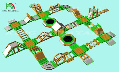 Китай Надувный аквапарк Морской взрыв Водные парки Аквапарк Плавающее оборудование препятствий продается