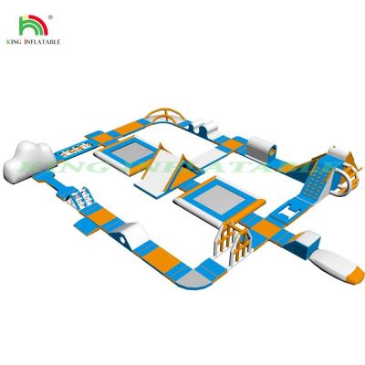 China Customized Floating Inflatable Water Park Water Play Equipment for sale