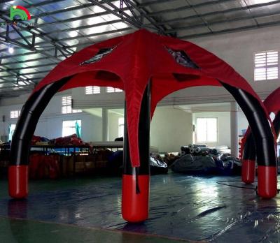 China Custom Logo Design Printed Advertising Camping Waterproof Outdoor Event Inflatable Tent For Trade Show for sale