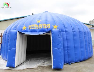 China Opblaasbare circus tenten commerciële voorstelling show evenement tenten blazen up yurt koepel tenten Te koop