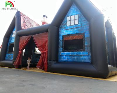 China Customized Design Inflatable Pub House Inflatable Haunted House Tent For Party for sale