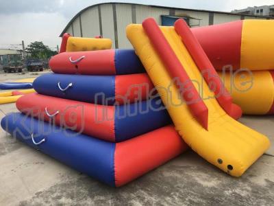 China Juguete inflable del agua de Saturn del soplo de la lona del equipo/PVC del parque del agua del OEM con la diapositiva en venta