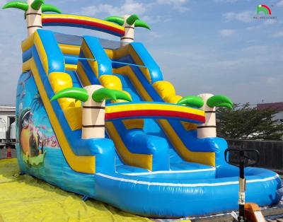 China Buen precio tobogán de agua inflable casa de rebote tobogán de agua inflable adulto tobogán de agua inflable adulto en venta